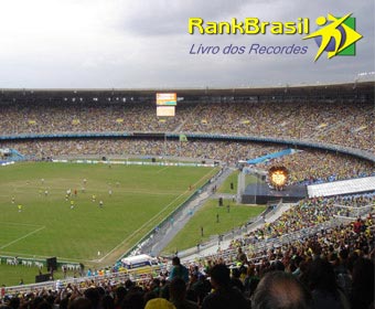 Maior estádio de futebol do Brasil, RankBrasil  Recordes Brasileiros