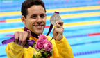 Mais rápido nos 400m medley do Brasil, Thiago Pereira é prata em Londres