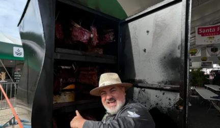 Maior Pitsmoker em forma de cuia