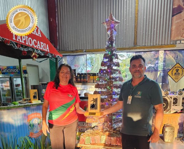 Maior Árvore de Natal de rapadura do Brasil