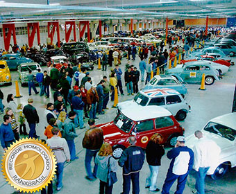 Maior número de visitas em uma exposição de carros antigos