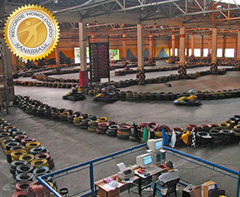 Maior pista de kart indoor