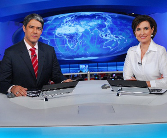 Casal que permaneceu mais tempo no ar em um telejornal