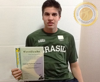 Primeira medalha do Brasil em competições internacionais de Parabadminton