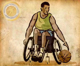 Primeiro jogo de basquetebol em cadeira de rodas