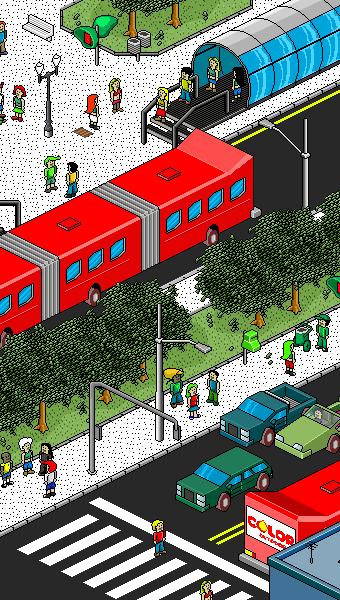 Maior desenho em pixelart do Brasil