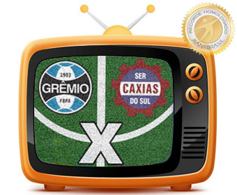 Primeiro jogo de futebol televisionado em cores no Brasil