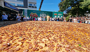 Maior pizza do Brasil