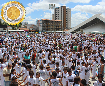 Maior roda de capoeira estudantil