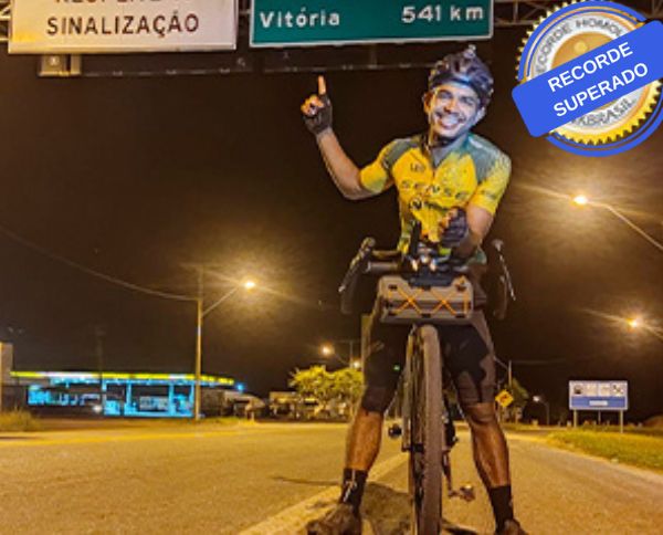 Mais rápido percurso de bicicleta de Uiramutã ao Chuí