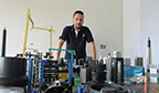 Maquete com maior número de peças de computador