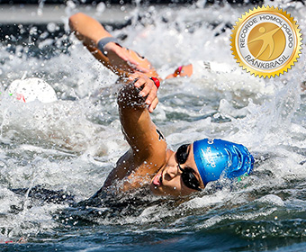 Primeira medalha olímpica feminina na natação