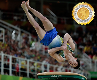 Maior número de medalhas da ginástica artística em uma Olimpíada
