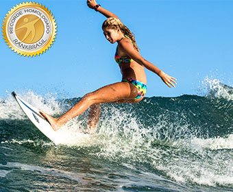 Surfista mirim com maior número de conquistas