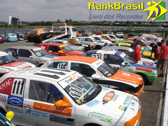 Maior grid de carros de turismo