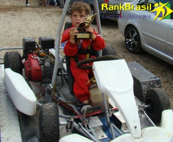 Mais jovem piloto de kart