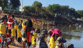 Maior Campeonato de Pesca Infantil na Categoria 6 a 9 Anos