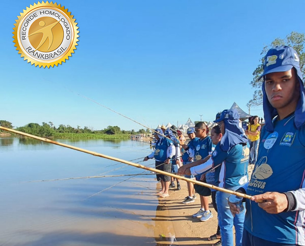 Maior partição de PCD em pesca esportiva