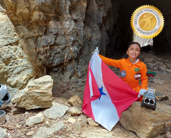 Mais Jovem Astronauta Análoga do Brasil