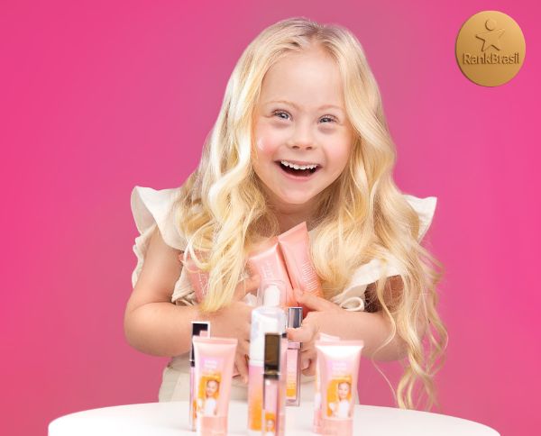 Mais Jovem Pessoa com Síndrome de Down a Lançar Marca Própria de Cosméticos no Brasil