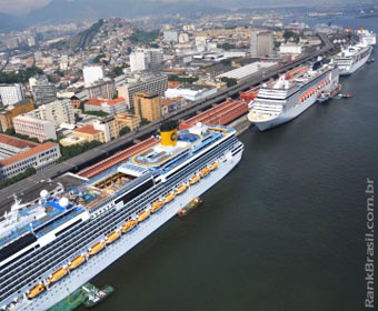Carnaval 2013: Porto do Rio vai bater recorde internacional de navios