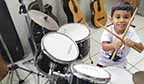 Orquestra de bateria infantil pode bater recorde em Joinville (SC)