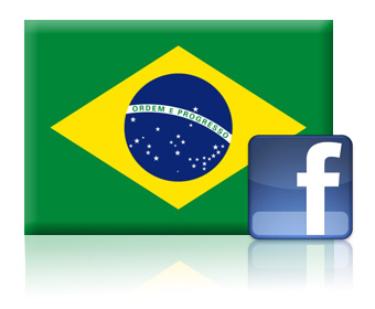Brasil é o país que mais cresceu em número de usuários no Facebook