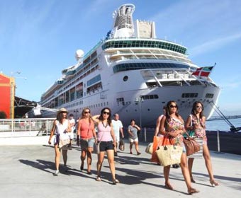 Rio de Janeiro teve recorde de turistas marítimos no Carnaval 2012