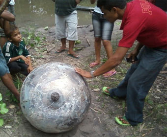 Objeto não identificado cai do céu e causa polêmica no Maranhão