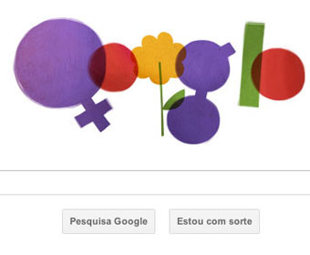 Google celebra Dia Internacional da Mulher com doodle