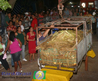 Caramujo vai fazer pamonha gigante para superar recorde