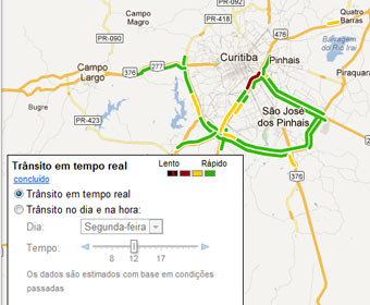 Google Maps ajuda a fugir do congestionamento