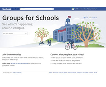 Facebook cria espaço exclusivo para instituições de ensino