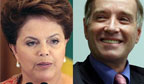 Dilma e Eike apostam em parceria entre Petrobras e OGX