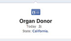 Facebook vai identificar doadores de órgãos