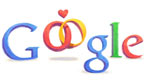 Google faz arte de aliança e coração para celebrar Dia dos Namorados