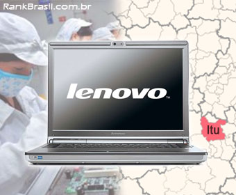 Brasil terá fábrica da Lenovo em Itu com 325 mil m²