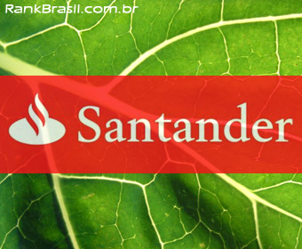 Santander Brasil é a empresa mais verde do mundo, diz pesquisa