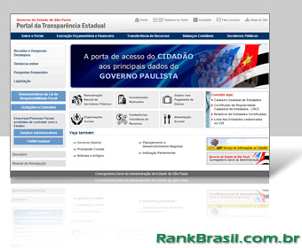 São Paulo lidera ranking de transparência no Brasil