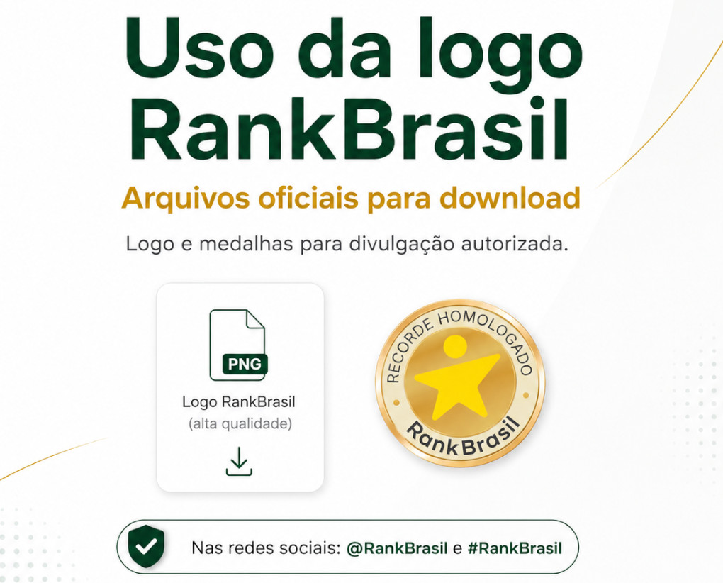 Uso da logo RankBrasil e arquivos oficiais para download